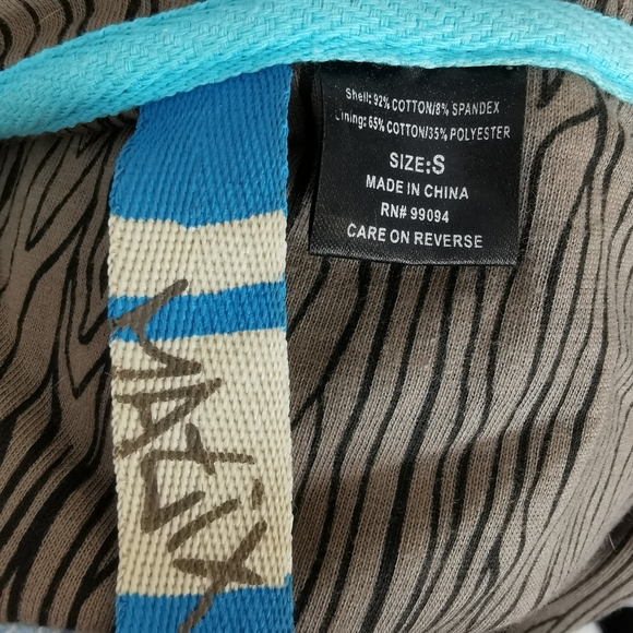 SMALL Matix Fitted, Zippered Sweater, Hoodie EUC - Picture 2 of 3